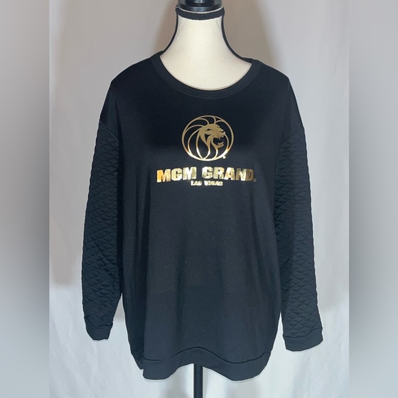 MGM Grand Tops - MGM Grand Quilted Long Sleeve Shirt